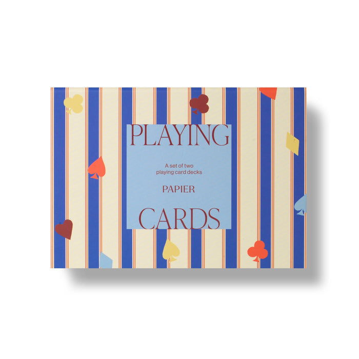 Suits & Stripes Playing Cards