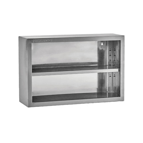 Thorinox TWCO-1236-SS 12″ Deep Stainless Steel Open Wall Cabinet