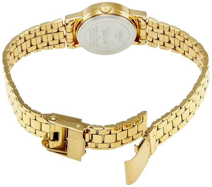 TIMEX Analogue White Dial Women's Watch - B303