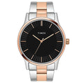Timex Fashion Men's Black Dial Round Case 3 Hands Function Watch -TW0TG8305