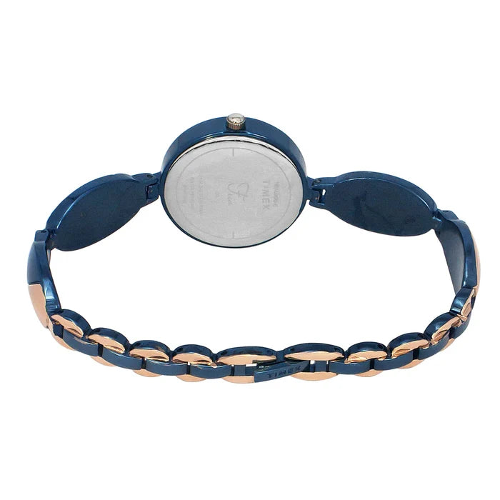 Timex Fria Women Blue Round Analog Watch - TWEL16304