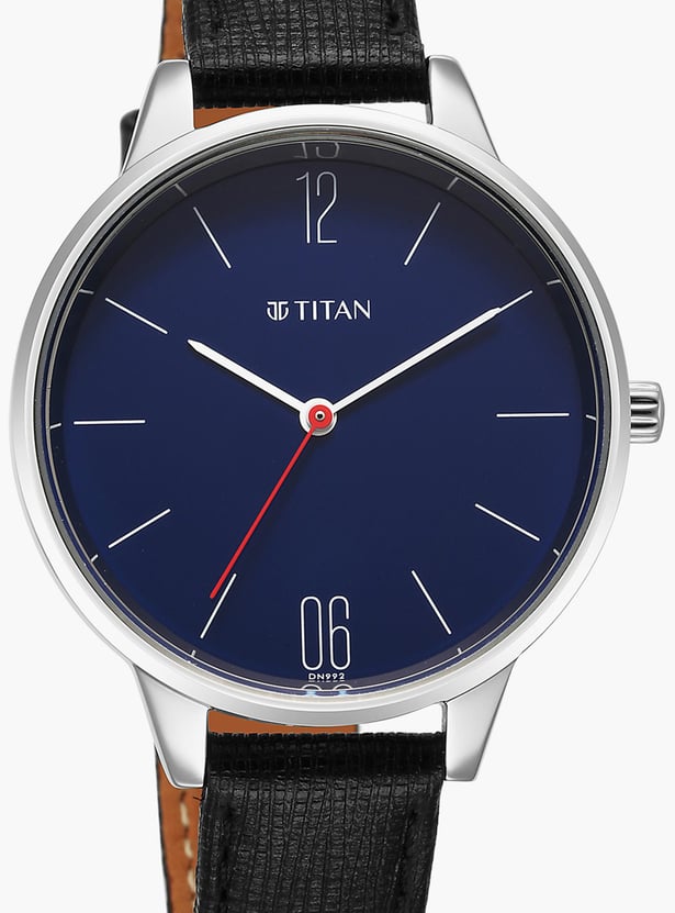 Titan Quartz Analog Blue Dial Watch for Women 2648sl08