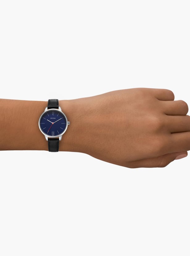 Titan Quartz Analog Blue Dial Watch for Women 2648sl08