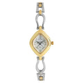Titan Quartz Analog White Dial Stainless Steel Strap Watch for Women 2536bm02