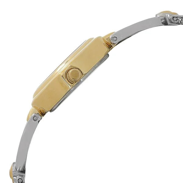 Titan Quartz Analog White Dial Stainless Steel Strap Watch for Women 2536bm02