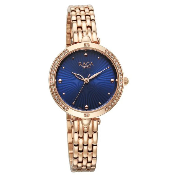 Titan Raga Showstopper Quartz Analog  Watch for Women 95266wm01