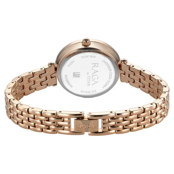 Titan Raga Showstopper Quartz Analog  Watch for Women 95266wm01