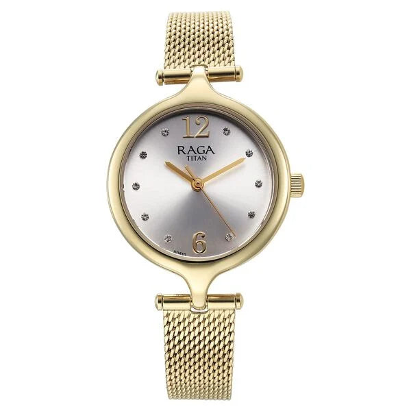 Titan Raga Showstopper Quartz Analog Watch for Women 95268ym01