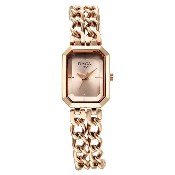 Titan Raga Showstopper Quartz Analog Watch for Women 95283wm01