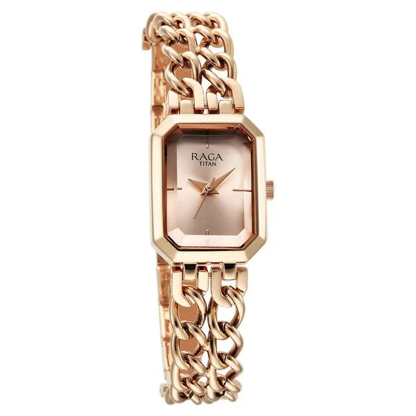 Titan Raga Showstopper Quartz Analog Watch for Women 95283wm01