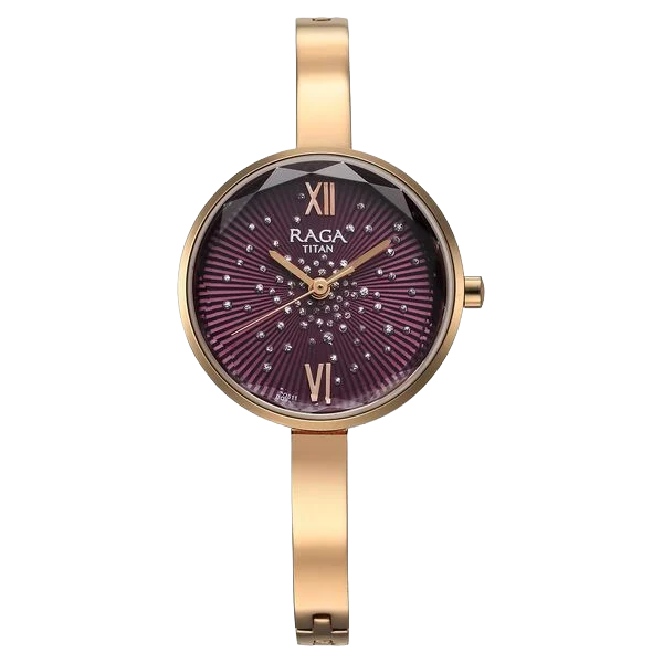 Titan Raga Showstopper Quartz Analog Watch for Women ns95271wm01