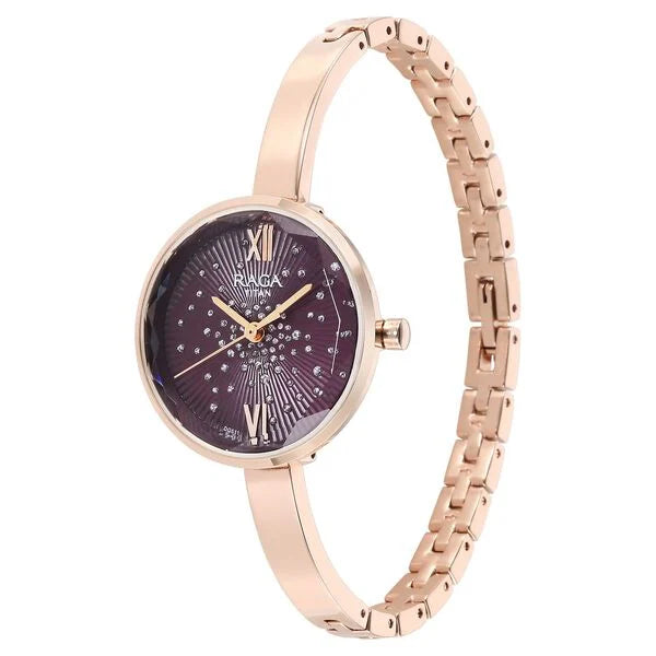 Titan Raga Showstopper Quartz Analog Watch for Women ns95271wm01