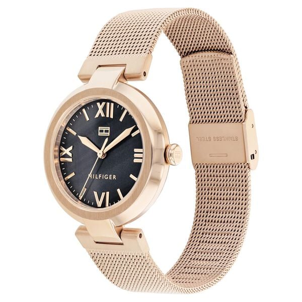 Tommy Hilfiger Quartz Analog Mother Of Pearl dial Stainless Steel Strap Watch for Women th1782633