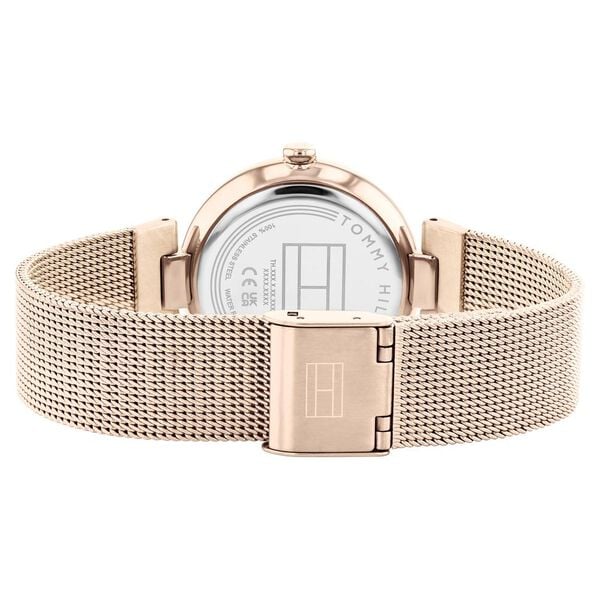 Tommy Hilfiger Quartz Analog Mother Of Pearl dial Stainless Steel Strap Watch for Women th1782633