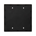 Two Gang Blank Plate