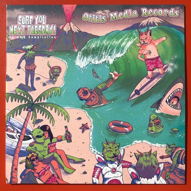 Various Artists– Surf You Next Tuesday   [Random Color Vinyl. International Surf Rock Comp] – New LP