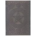 Vertical Morning Star Panel in Blackened Tin