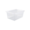 Winco PFSF-15 Full Size Clear Food Storage Box - 15" Deep