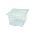 Winco SP7208 1/2 Size Polycarbonate Food Pan - 8'' Deep