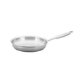 Winco TGFP-7 7" Tri-Gen Tri-Ply Stainless Steel Natural Finish Fry Pan