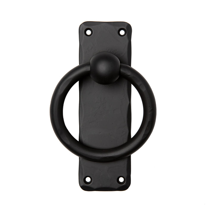 Wrought Iron Door Knocker with Long Back Plate