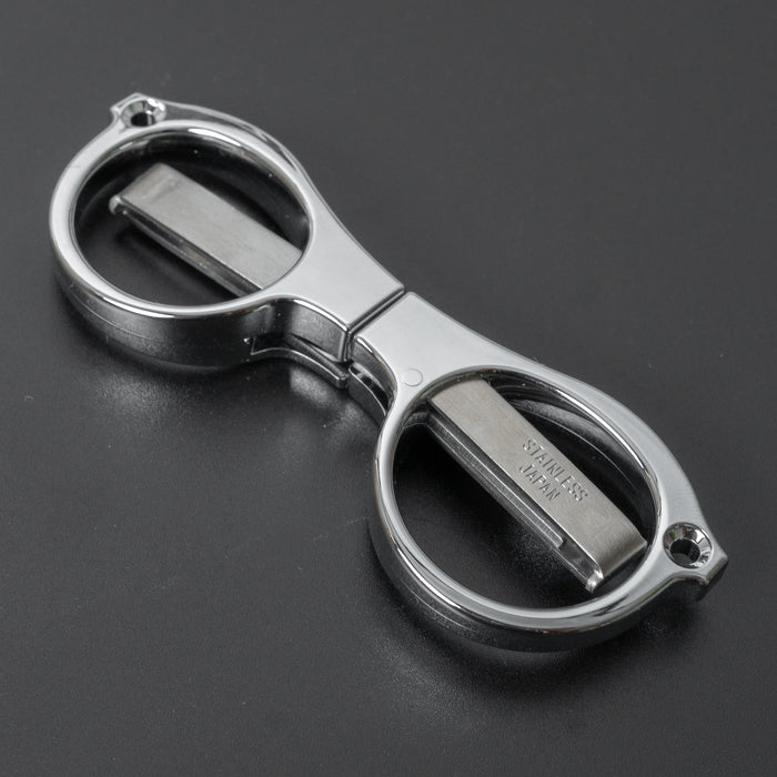 Yoshida Megane Folding Shears (Silver) - HITOHIRA